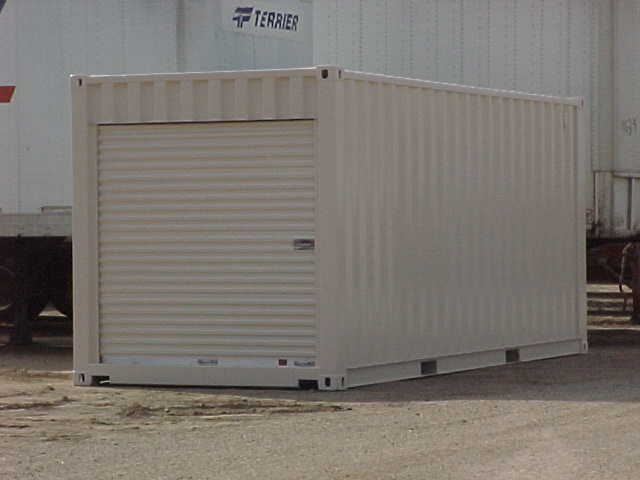 Roll up door and side