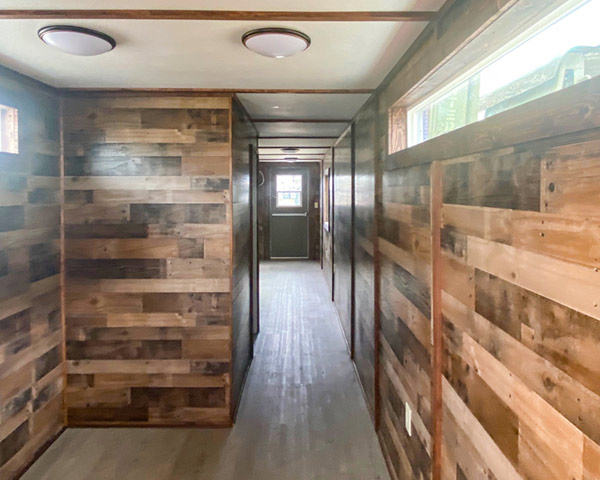 shipping container modification