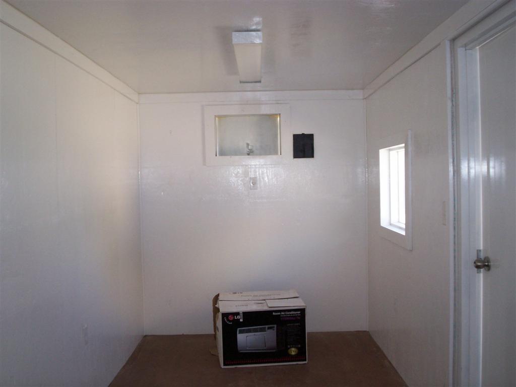 adding ac to a shipping container