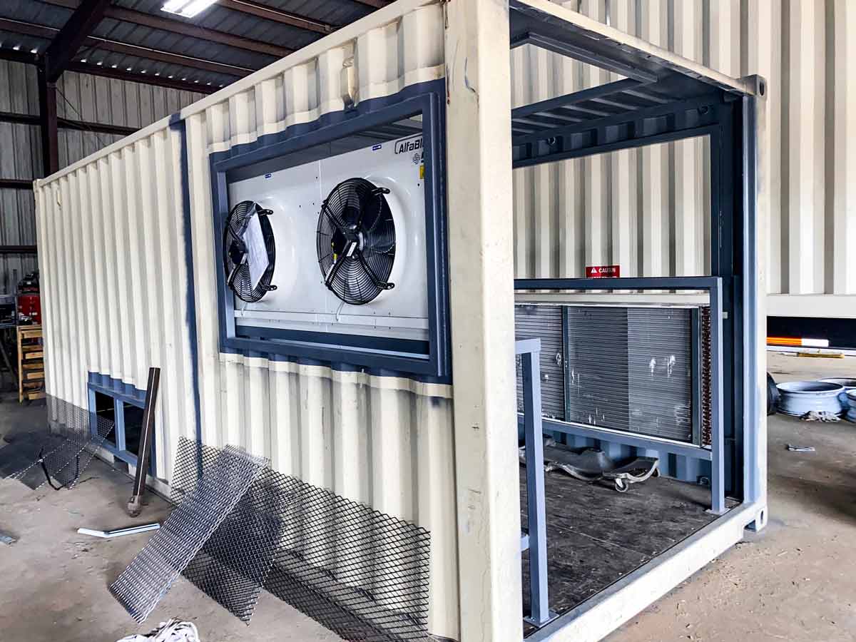 container mod cooling system