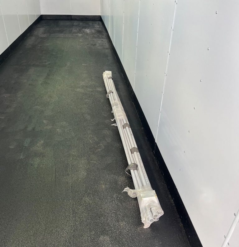 modified container walls and floors