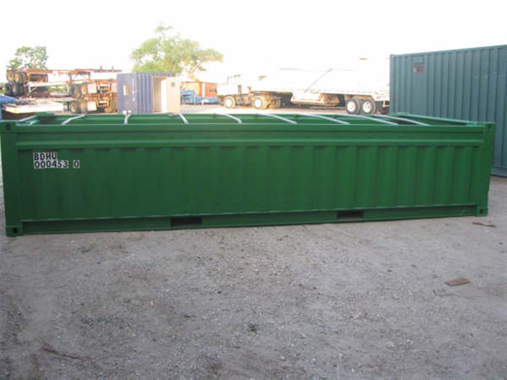 Half High Open Top Container