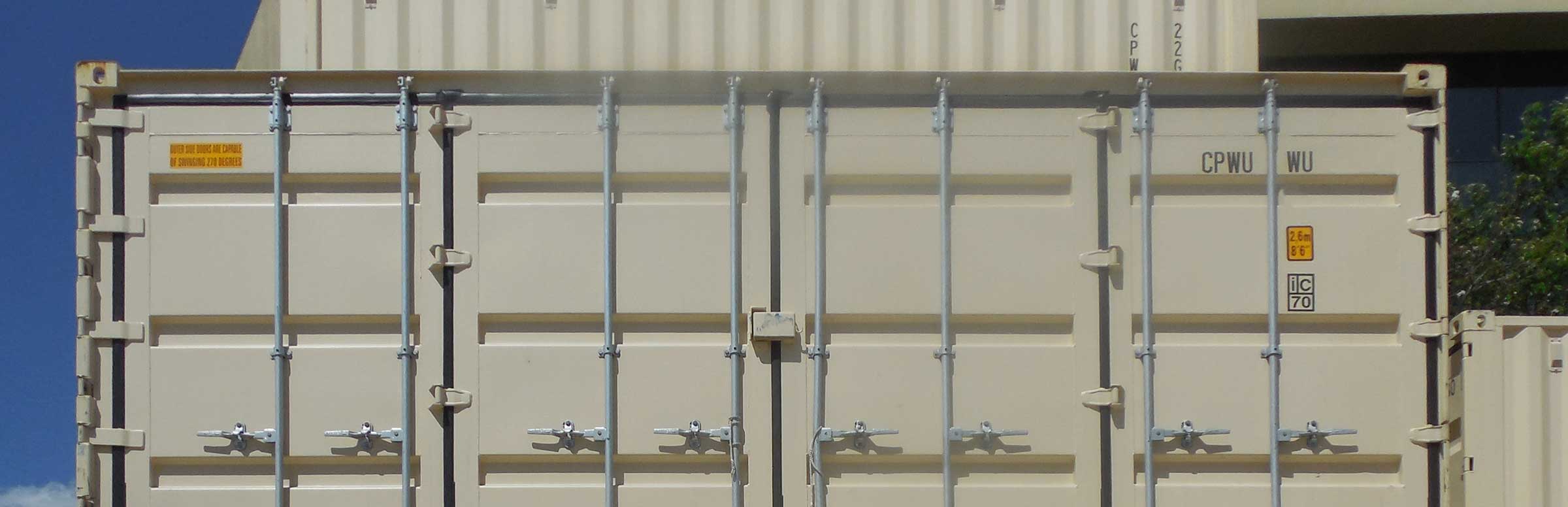 20 ft Open Side Container