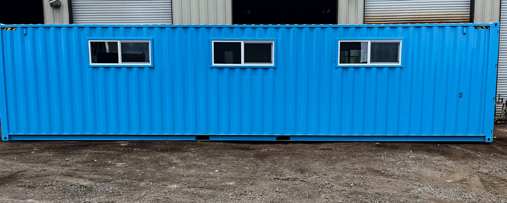 40-ft-modified shipping container