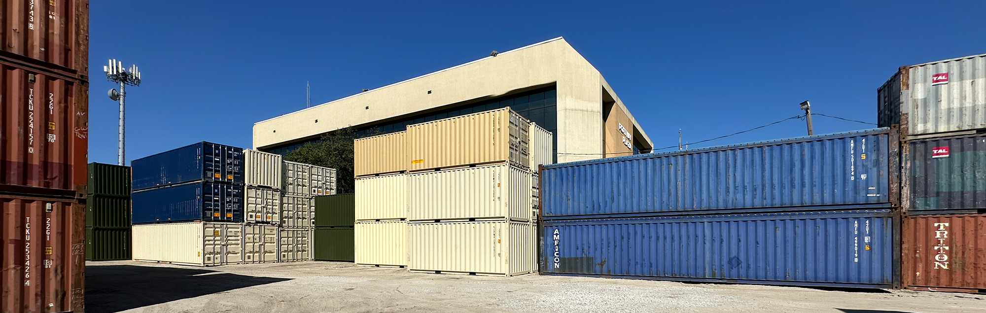 Shipping Containers in Louisiana