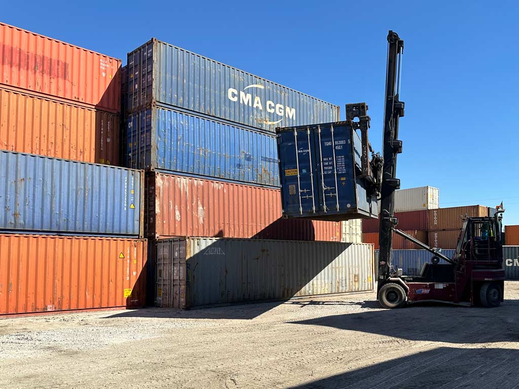 40-ft used containers