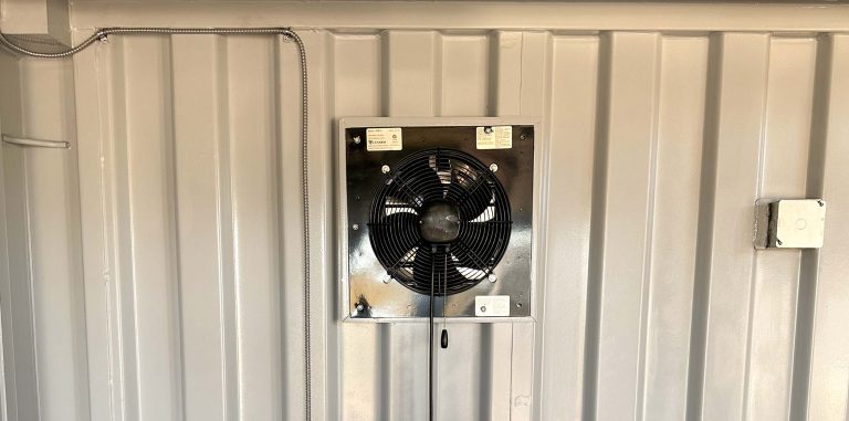 shipping container ventilation